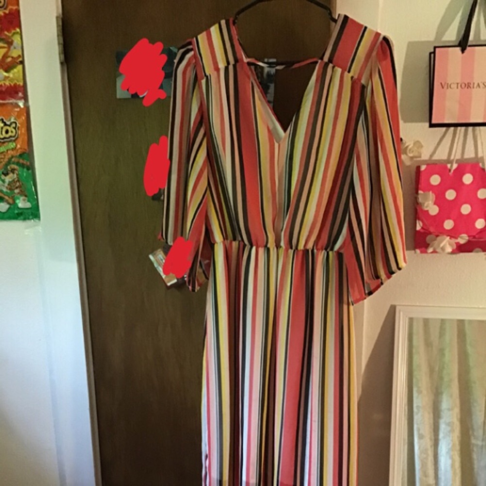 Women’s Large Striped Dress